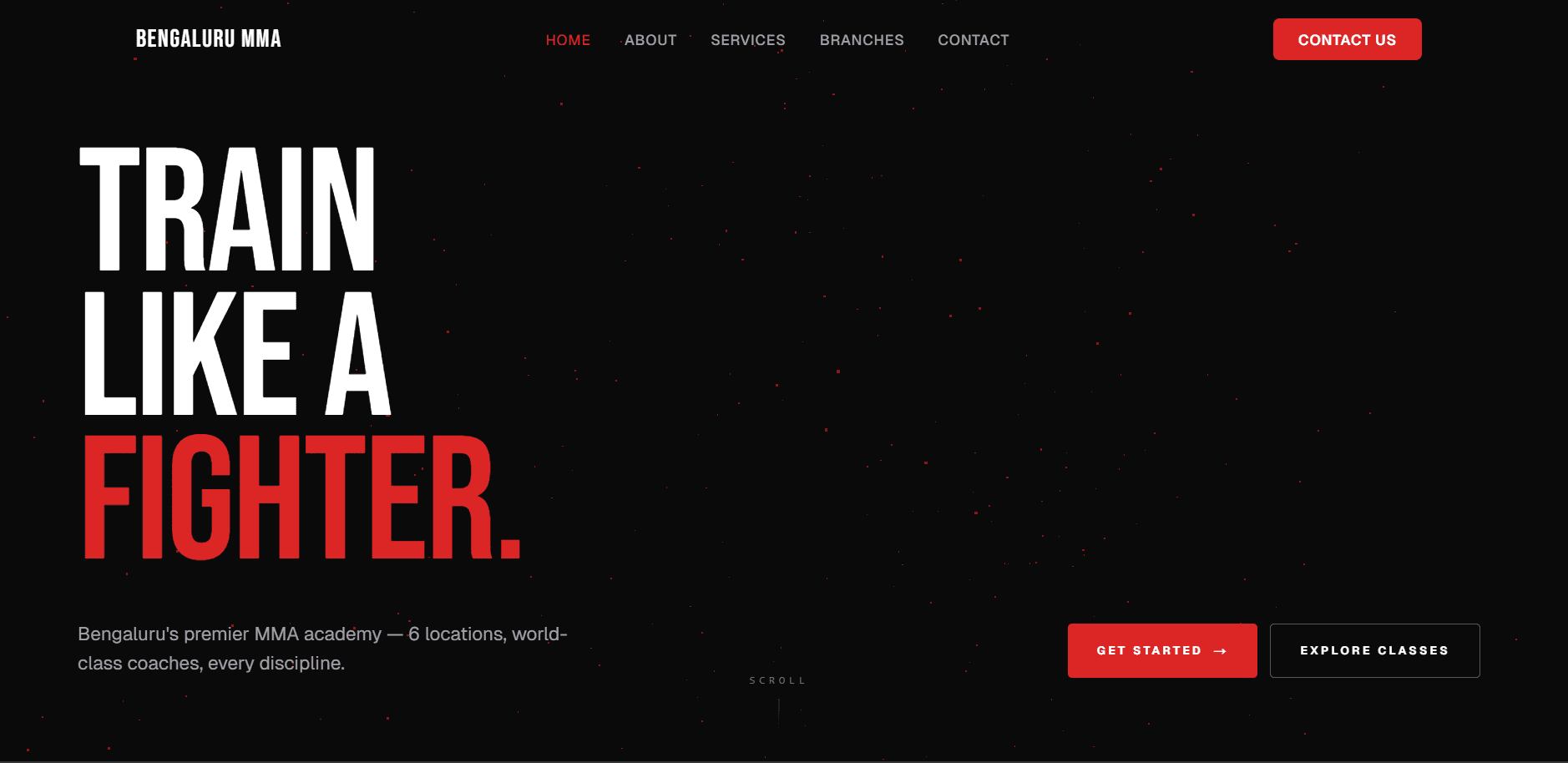 Bengaluru MMA · six branches across Bangalore — website by DevilSEO